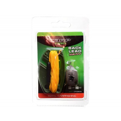 CARP PRO Грузило Back Lead 2.0oz 56г на мотовильце с веревкой