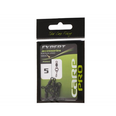CARP PRO Вертлюг быстросъемный Run Flexi 5шт