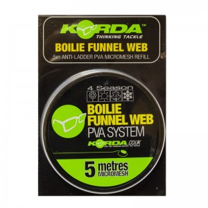Сетка PVA запасная Korda Boilie Funnel Web Micromesh 5m
