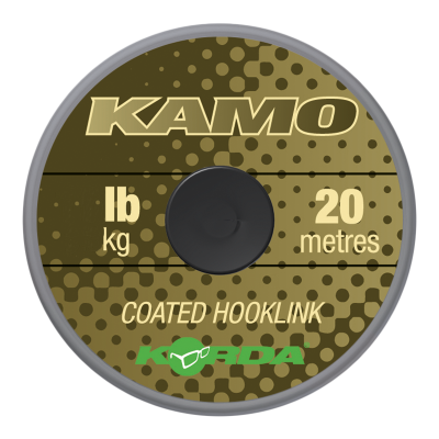 Поводковый материал Korda Kamo Coated Hooklink 15lb