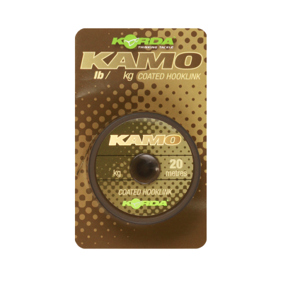 Поводковый материал Korda Kamo Coated Hooklink 15lb