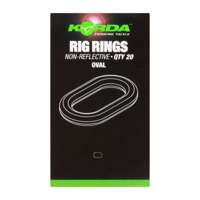 Кольцо стальное овальное Korda Rig Ring Large Oval