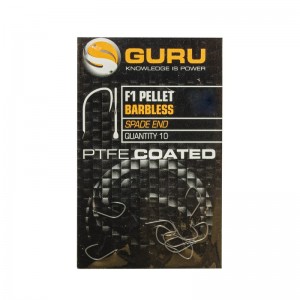 GURU Крючок F1 Pellet Hook №20 без бородки (Уценка)