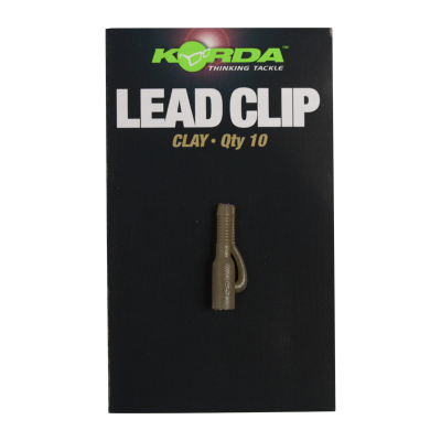 Безопасная клипса Korda Safe Zone Lead Clip Clay