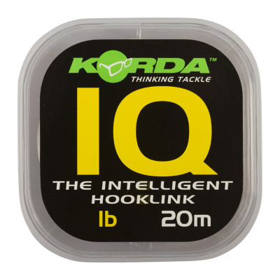 Поводковый материал Korda IQ The Intelligent Hooklink 20lb (Уценка)