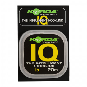 Поводковый материал Korda IQ The Intelligent Hooklink 20lb (Уценка)