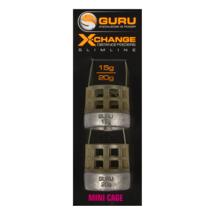 GURU Кормушка Slimline X-Change Distance Feeder Mini 15г+20г (Уценка)-УЦН1