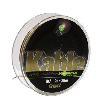 KORDA Лидкор Kable Leadcore 25м Gravel (Уценка)