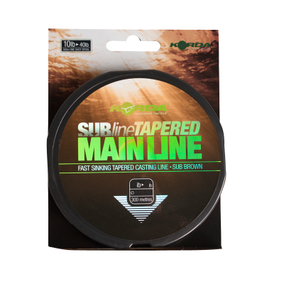 Леска коническая Korda Subline Tapered Mainline 0,33-0,50мм