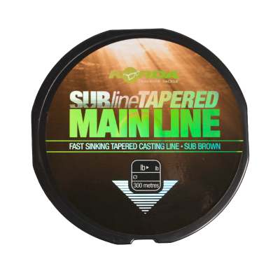 Леска коническая Korda Subline Tapered Mainline 0,33-0,50мм