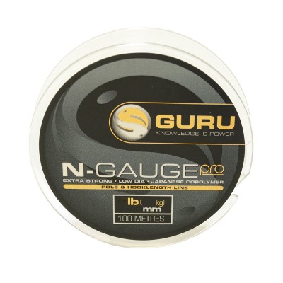 GURU Леска N-Gauge Pro 0.09мм 100м