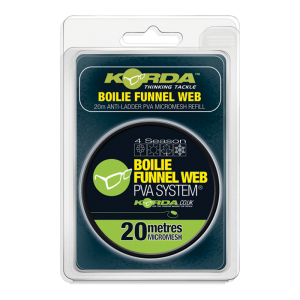 KORDA Сетка PVA запасная Boilie Funnel Web Micromesh 20м