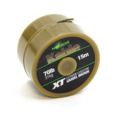 Лидкор Korda Kable XT Extreme Leadcore Brown 70lb 15м