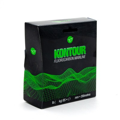 KORDA Леска Kontour Fluorocarbon 0.33мм 200м (Уценка)