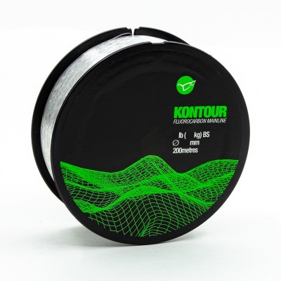 KORDA Леска Kontour Fluorocarbon 0.33мм 200м (Уценка)