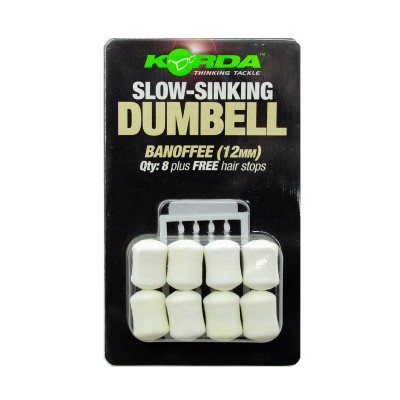 Имитационная приманка Korda Dumbell Slow Sinking Banoffee 12 mm