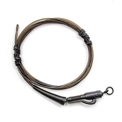 Готовый монтаж Korda Dark Matter Leader Hybrid Lead Clip Silt Brown 40lb 1м