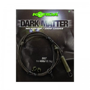 Готовый монтаж Korda Dark Matter Leader Heli Silt 40lb