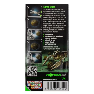 Защитная пленка для бойлов Korda Super Wrap 32mm