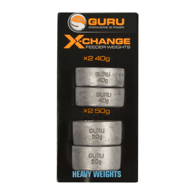 Сменный груз для кормушек Guru X-Change Distance Feeder Weights Heavy 40гр + 50гр