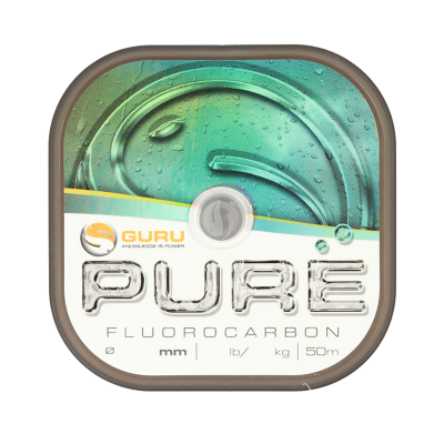 Леска флюорокарбоновая Guru Pure Fluorocarbon 0,20мм 50м