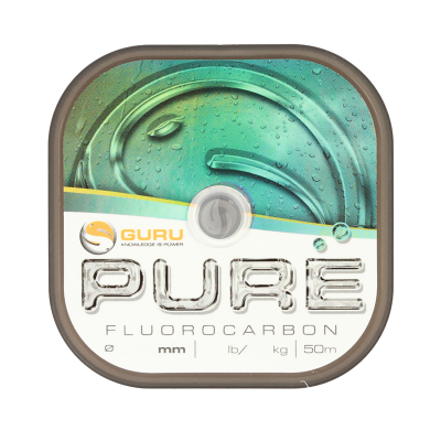 GURU Леска флюорокарбон Pure 0.25мм 50м (Уценка)