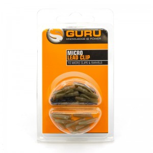 Набор клипса вертлюг конус Guru Micro Lead Clip, Swivels & Tail Rubbers