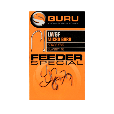 Крючок Guru LWGF Feeder Special Barbed №16 с микробородкой