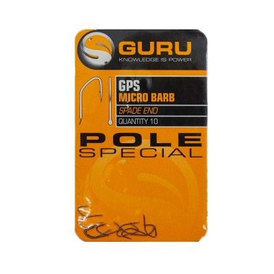 GURU Крючок Pole Special Hook №22 с бородкой (Уценка)
