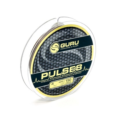 Шнур плетеный Guru Pulse 8 Braid 0,08мм 150м