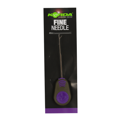 Игла для бойлов Korda Fine Latch Needle Purple Handle