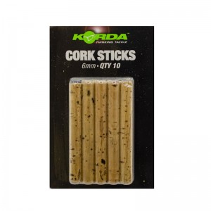 Трубочки пробковые Korda Spare Cork 6мм