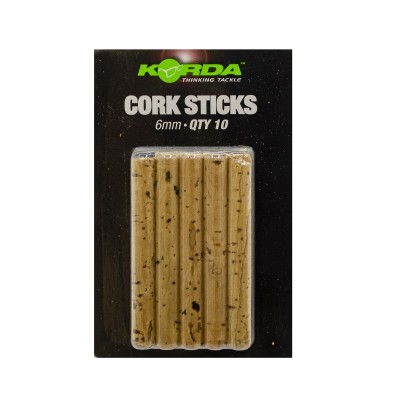 Трубочки пробковые Korda Spare Cork 6мм