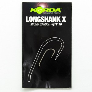 Крючок Korda Long Shank-X №10