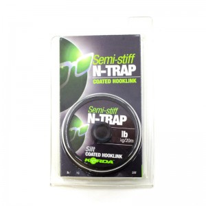 Поводковый материал Korda N-Trap Semi-stiff 30lb Silt