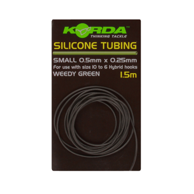 KORDA Трубка силиконовая Silicone Tube 0.5мм Green