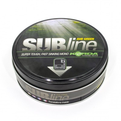 KORDA Леска Subline Green 0.30мм