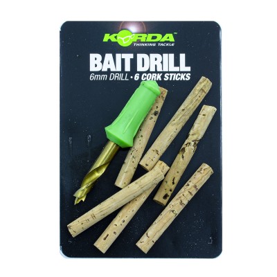 Сверло для насадок Korda Bait Drill & Corks 6мм