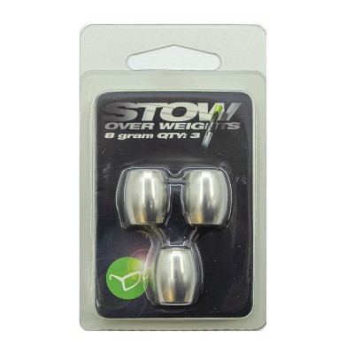 Огрузка Korda Spare Weights 8,0гр для индикатора Stow Indicator 3шт