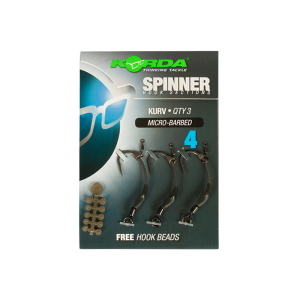 Готовая оснастка Korda Spinner hook sections Kurv # 4,