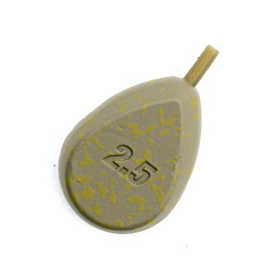 KORDA Грузило Flatliner Pear Inline 2.5oz 70г
