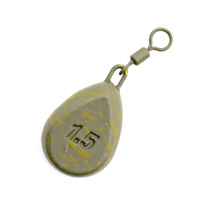 KORDA Грузило Flat Pear Swivel 1.5oz 43г