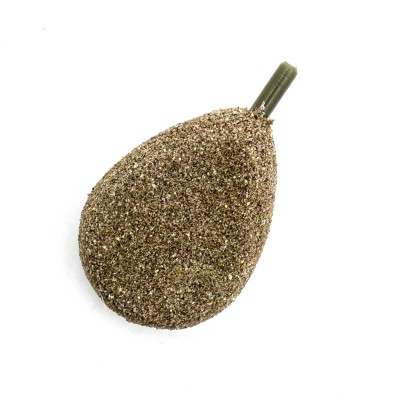 KORDA Грузило Textured Flat Pear Inline 2.5oz 70г
