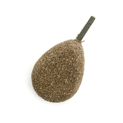 KORDA Грузило Textured Flat Pear Inline 3.5oz 98г