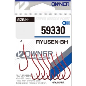 Крючок Owner Ryusen BH red №7 10шт