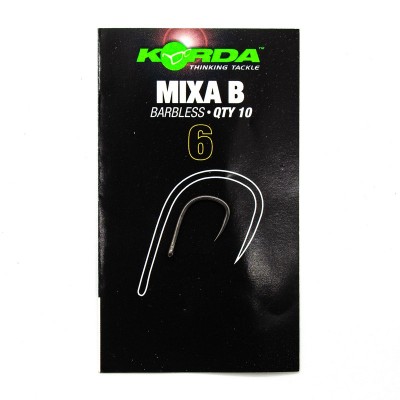 Крючок Korda Mixa Barbless №6 безбородый