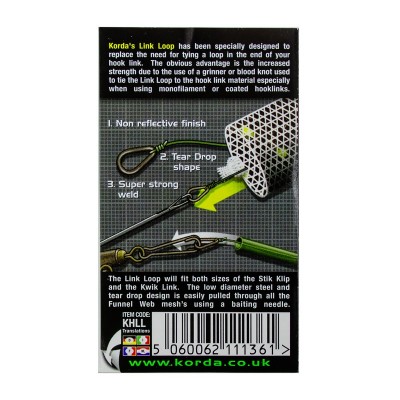 KORDA Кольцо каплевидное Link Loop