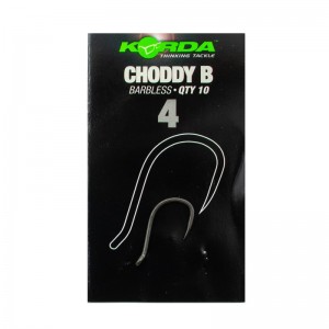 Крючок Korda Choddy Barbless №4 безбородый (Уценка)