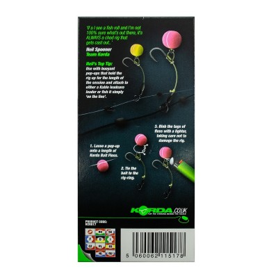 KORDA Поводок готовый Chod Rig Short 2.5см №6 3шт