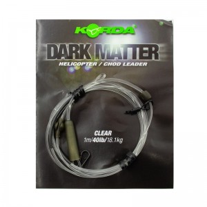 Готовый монтаж Korda Dark Matter Leader Heli Clear 40lb